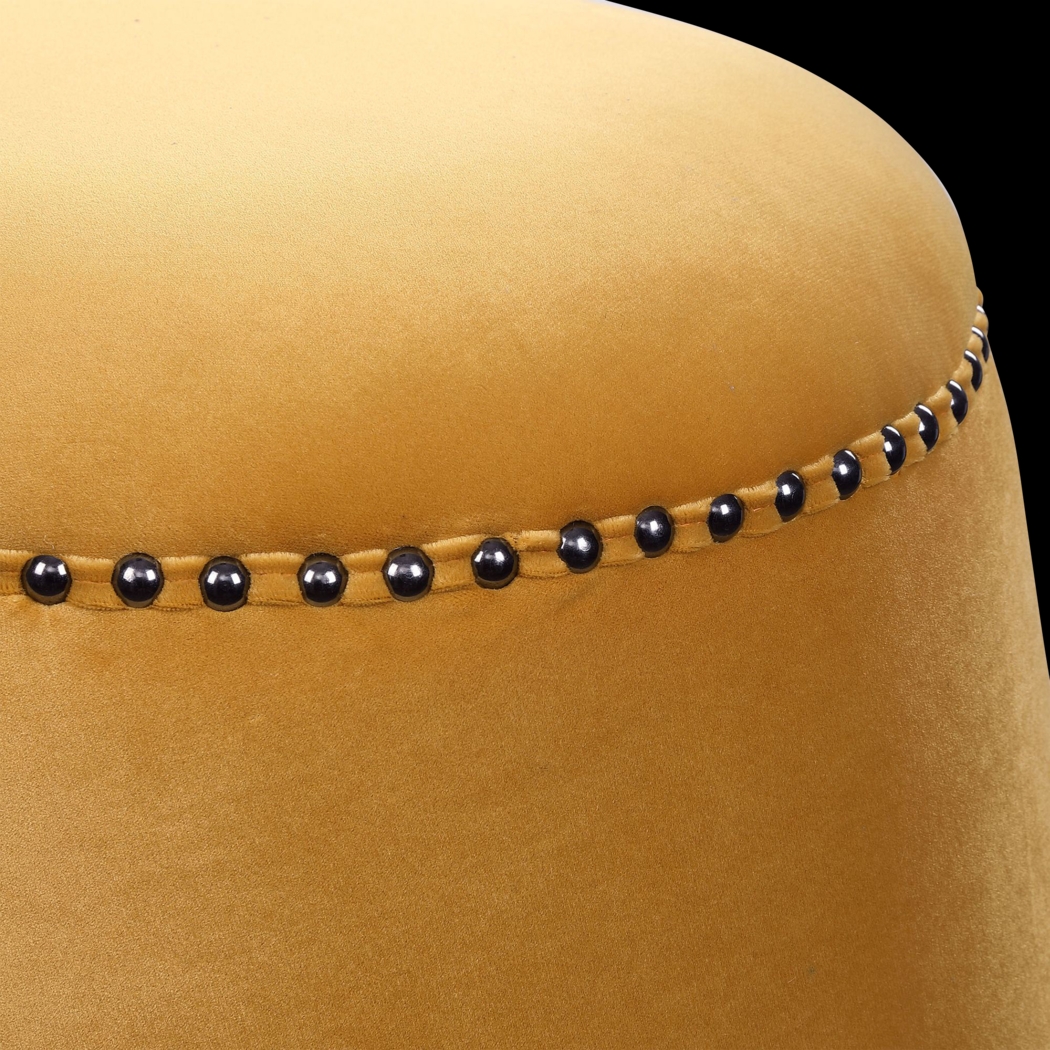 Chaselton Yellow Ottoman - Thumbnail - Image 2