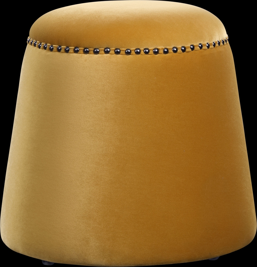 Chaselton Yellow Ottoman - Thumbnail - Image 1