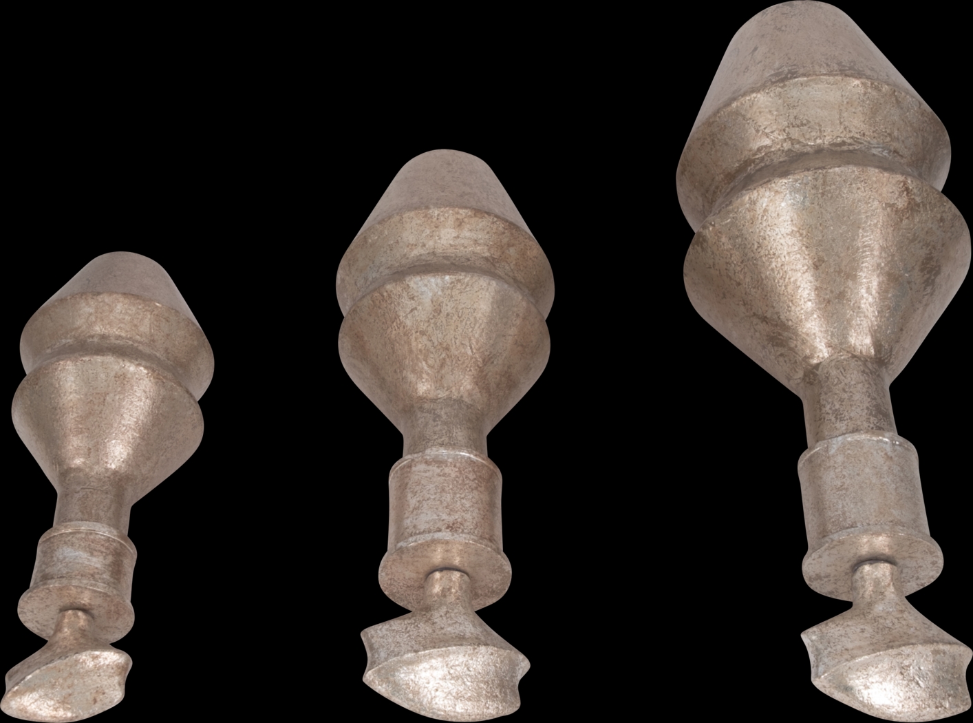 Chasesouth Bronze Bottle, Set of 3 - Thumbnail - Image 4