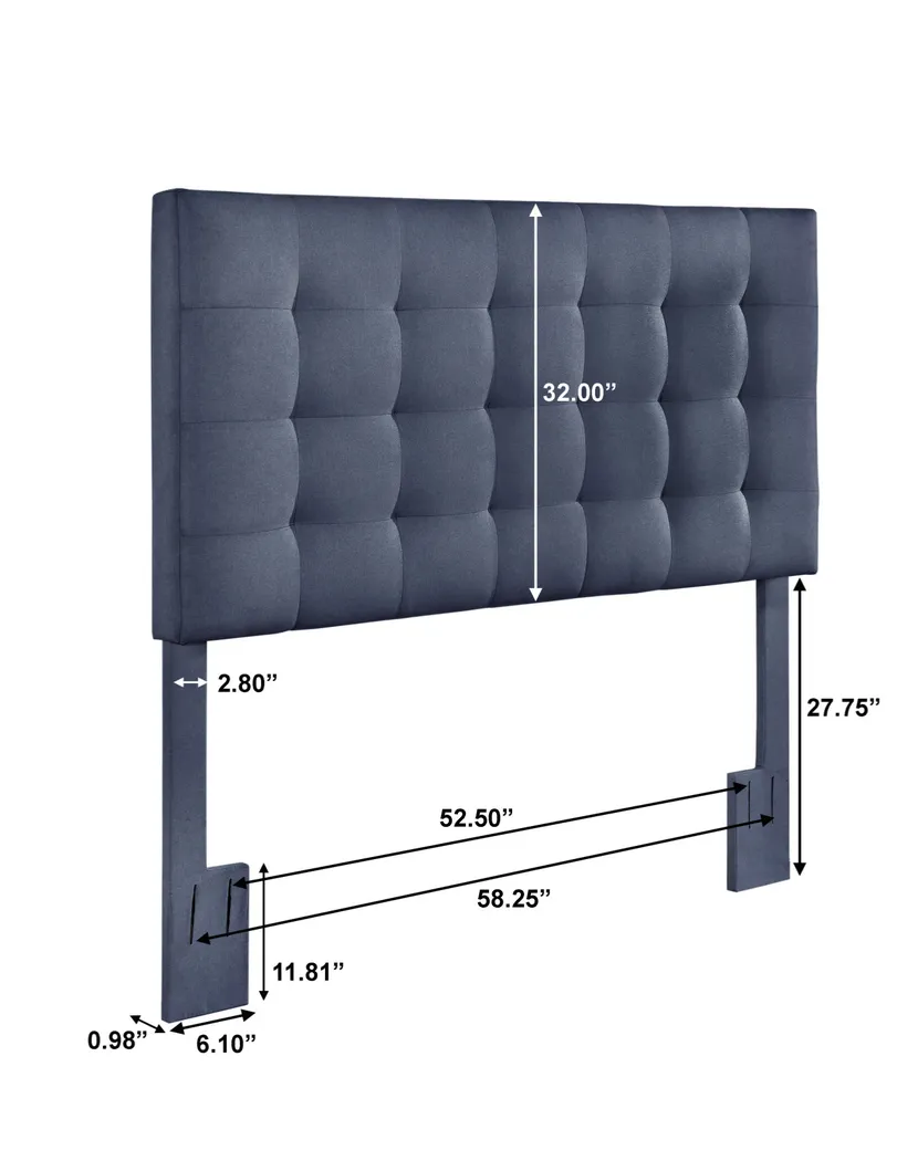 Chasey Gray King/California Headboard - Thumbnail - Image 9