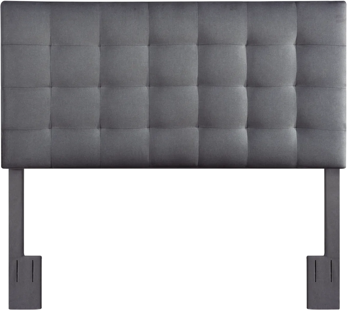 Chasey Gray King/California Headboard - Thumbnail - Image 1