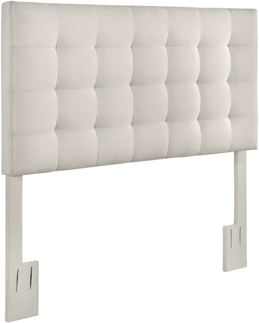 Chasey Light Gray King/California Headboard - Thumbnail - Image 3