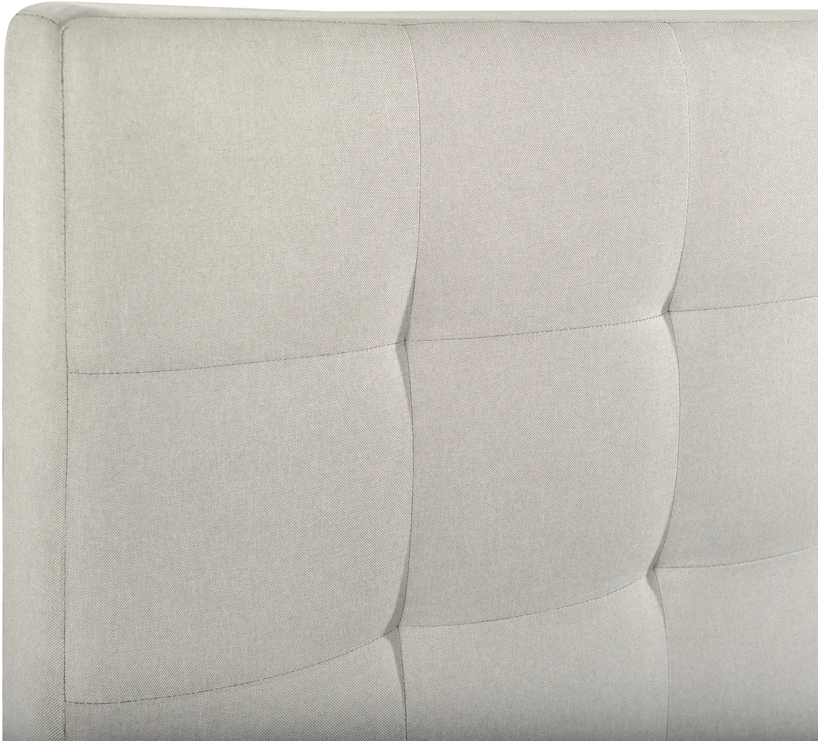 Chasey Light Gray King/California Headboard - Thumbnail - Image 6