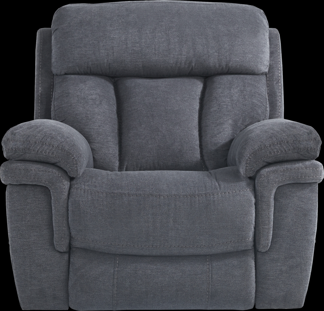 Chaston Gray Glider Recliner - Thumbnail - Image 3
