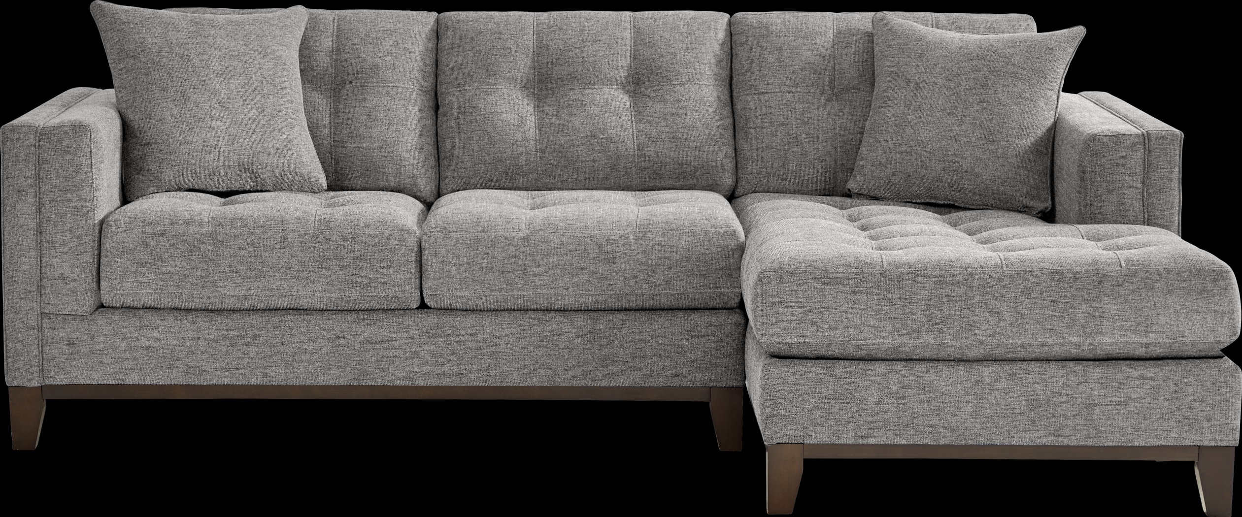 Chatham Gray 2 Pc Sectional - Thumbnail - Image 1