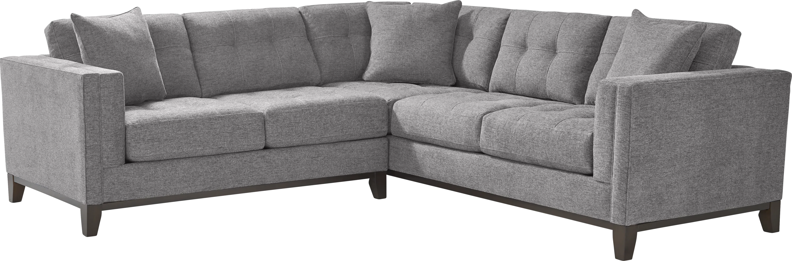 Chatham Gray 2 Pc Sectional - Thumbnail - Image 1