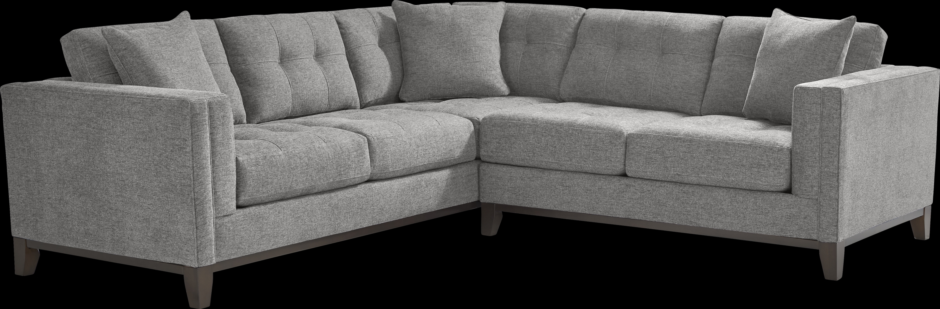 Chatham Gray 2 Pc Sectional - Thumbnail - Image 1