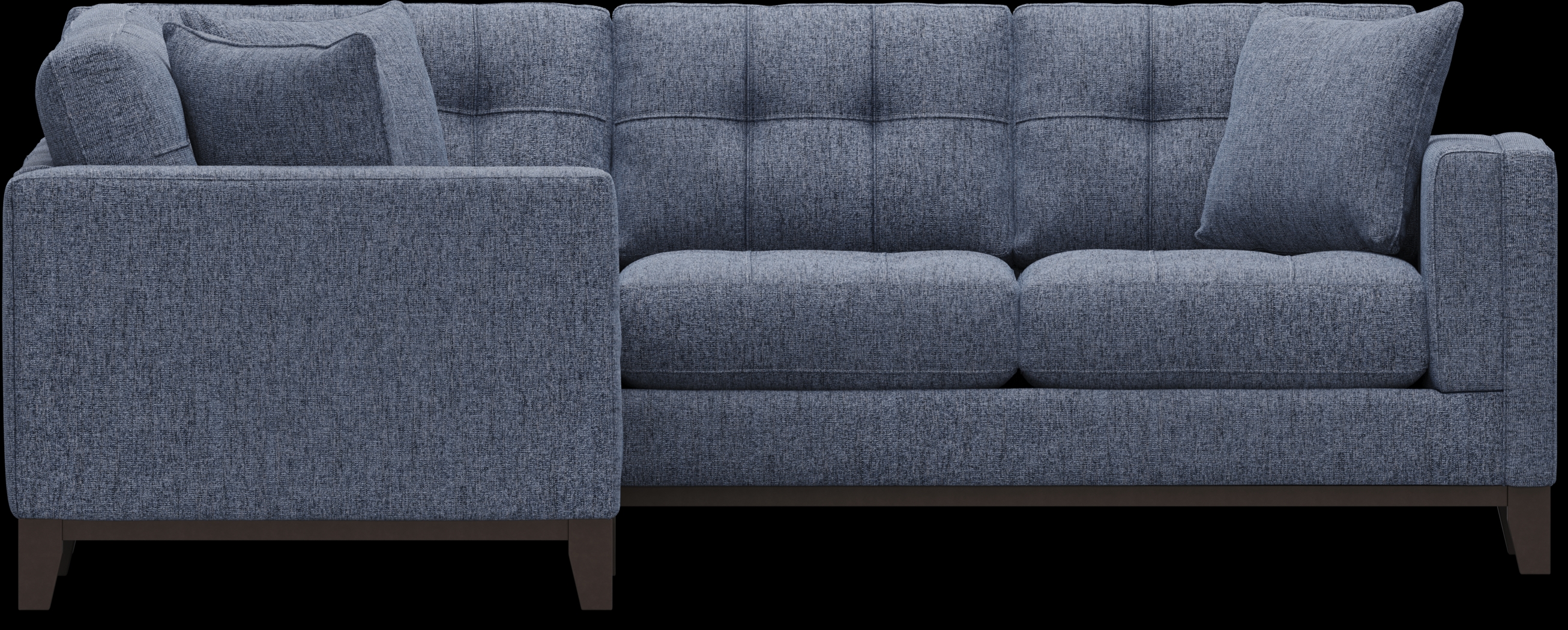 Chatham Navy 5 Pc Sectional Living Room - Thumbnail - Image 3