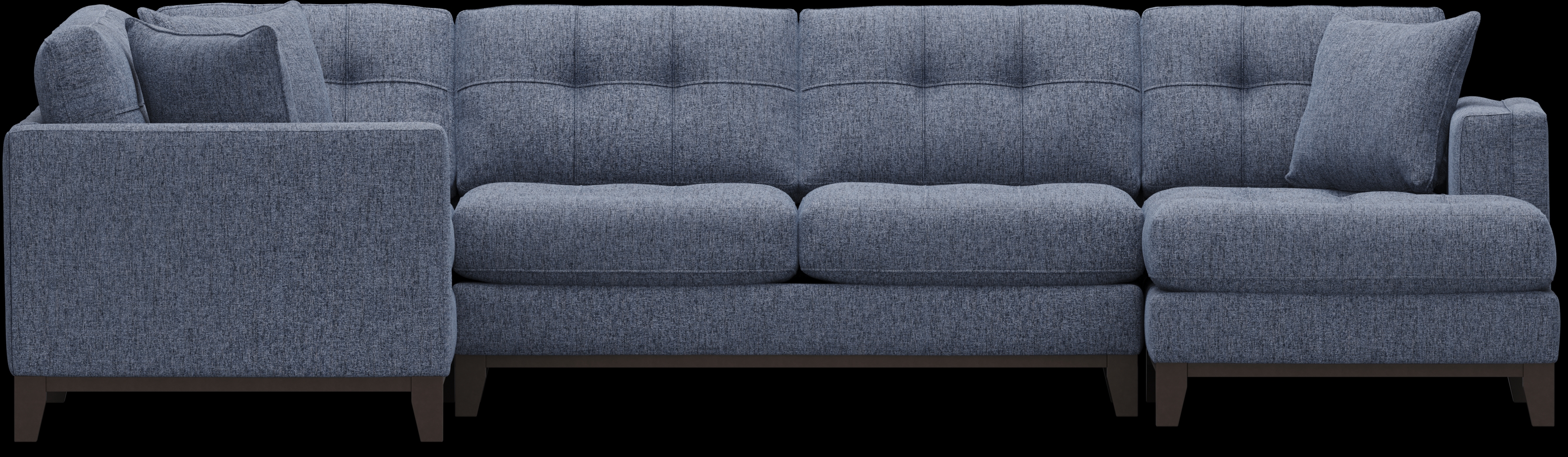 Chatham Navy 3 Pc Sectional - Thumbnail - Image 3