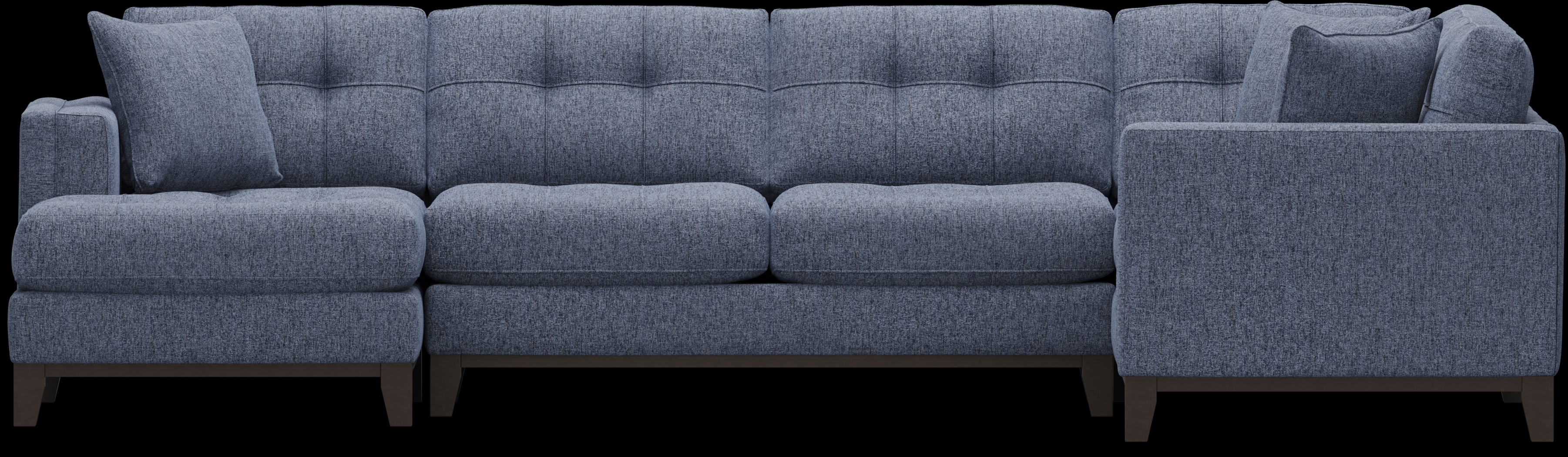 Chatham Navy 3 Pc Sectional - Thumbnail - Image 3
