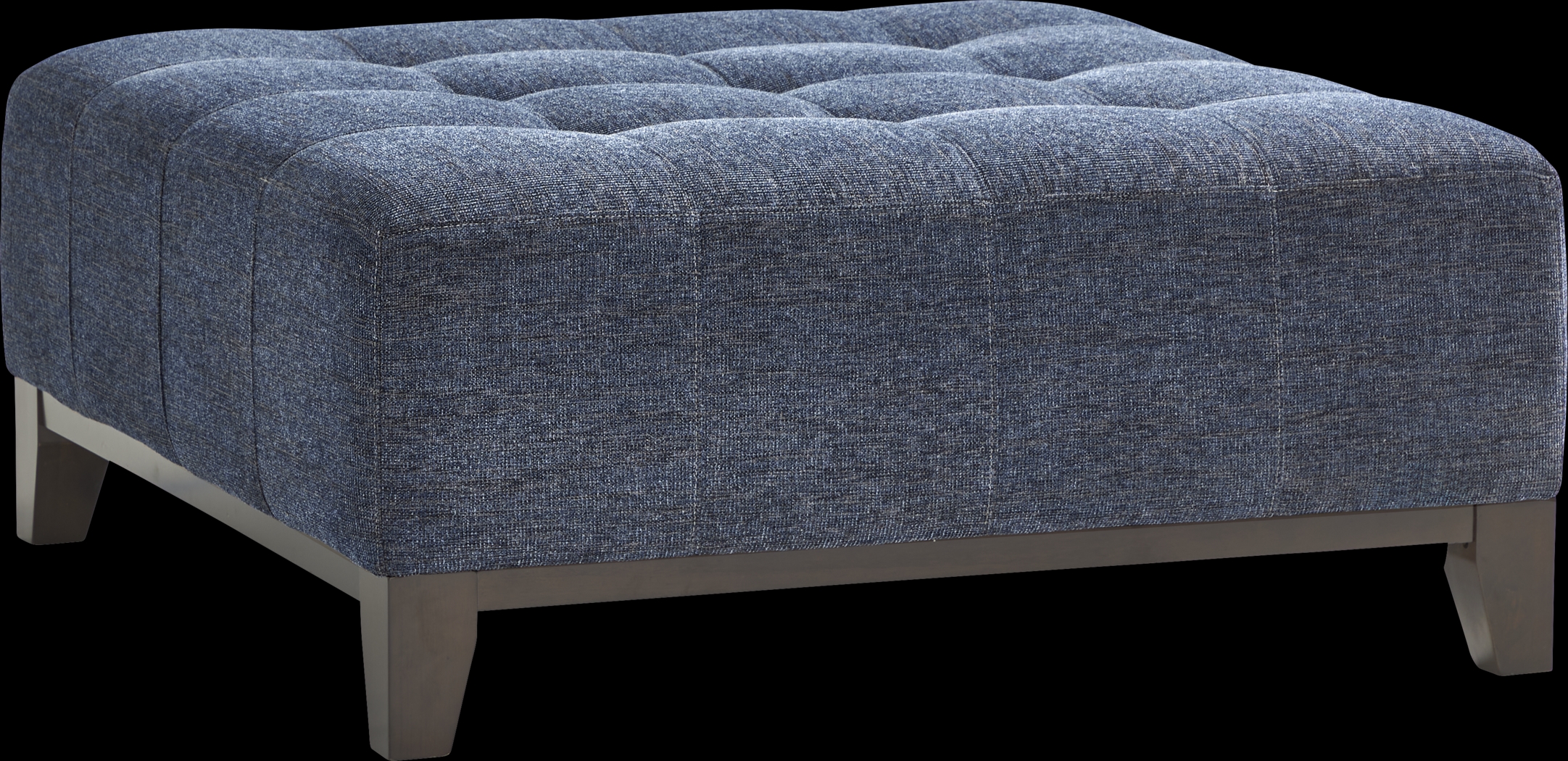 Chatham Navy Cocktail Ottoman - Thumbnail - Image 1