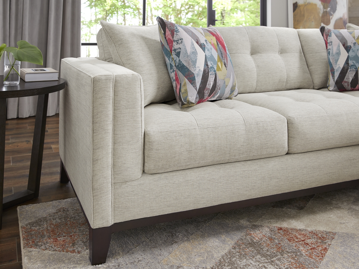 Chatham Oyster 5 Pc Sectional Living Room - Thumbnail - Image 3