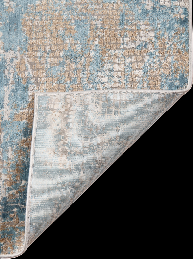 Chatoise Blue 5'3 x 7'6 Rug - Thumbnail - Image 3