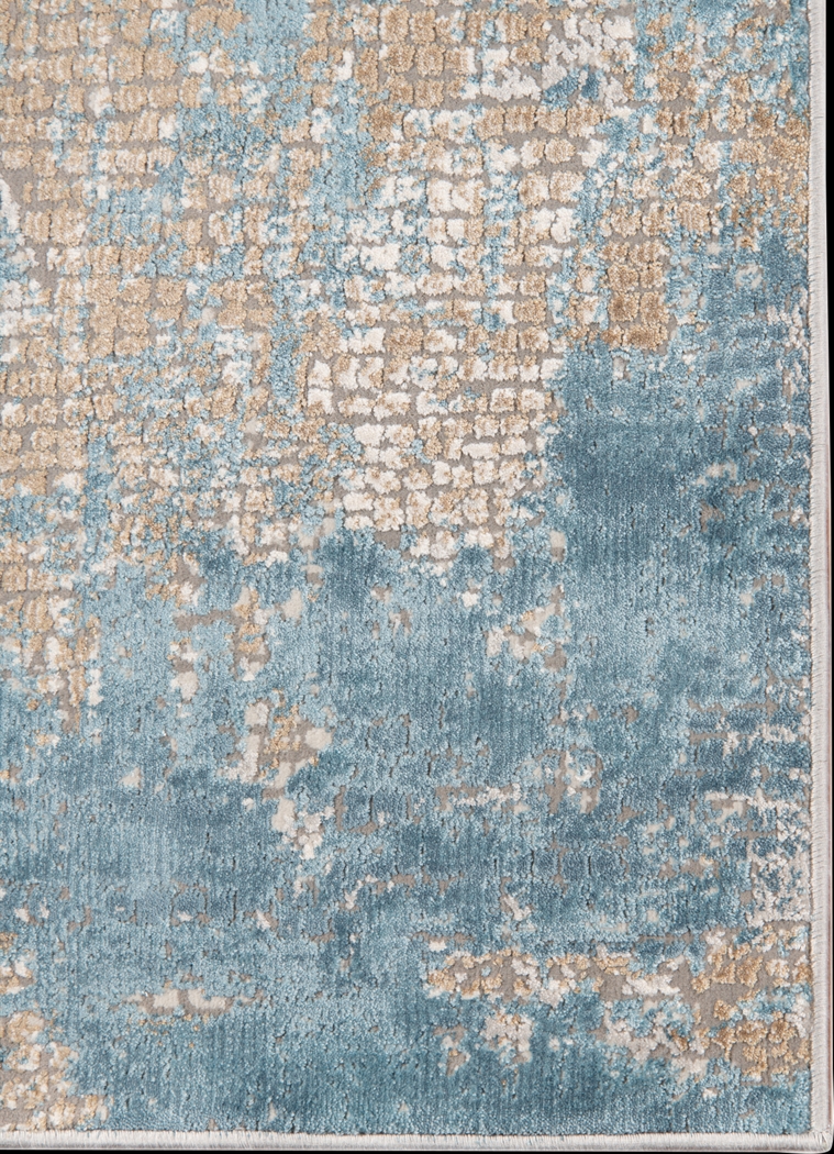 Chatoise Blue 5'3 x 7'6 Rug - Thumbnail - Image 4