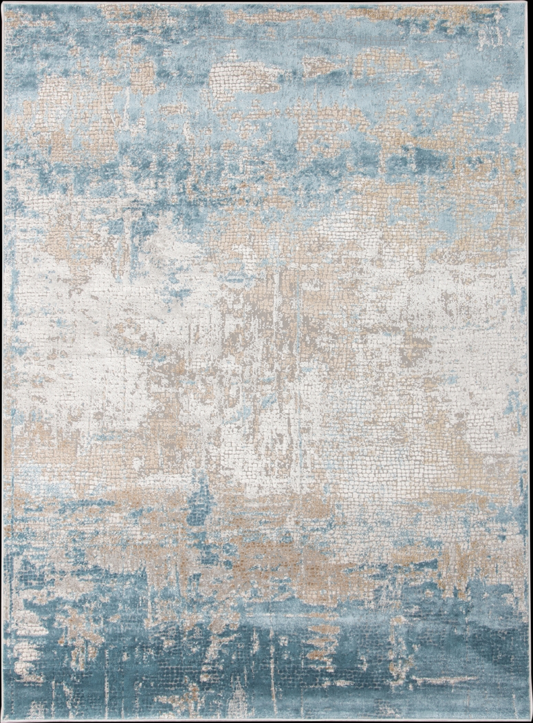 Chatoise Blue 5'3 x 7'6 Rug - Thumbnail - Image 1