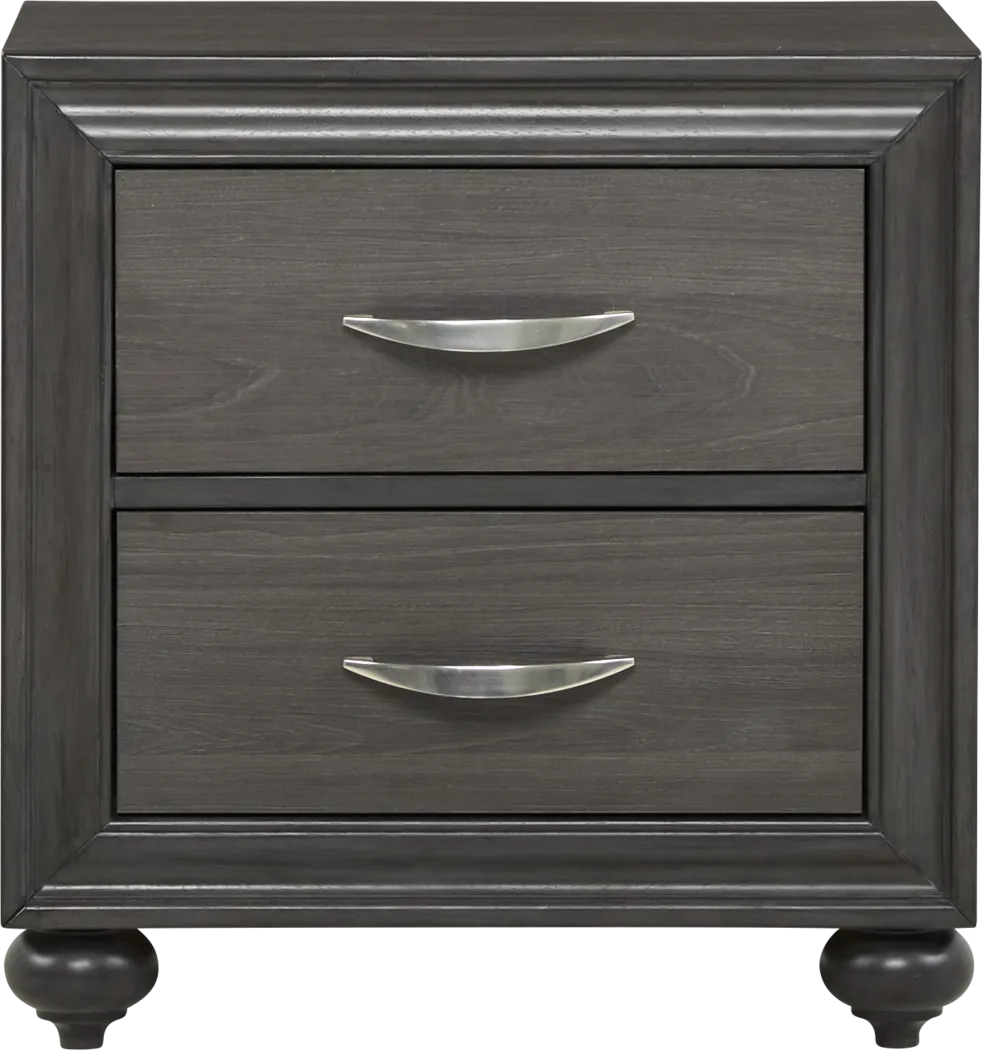 Chatsfield Gray Nightstand - Thumbnail - Image 1
