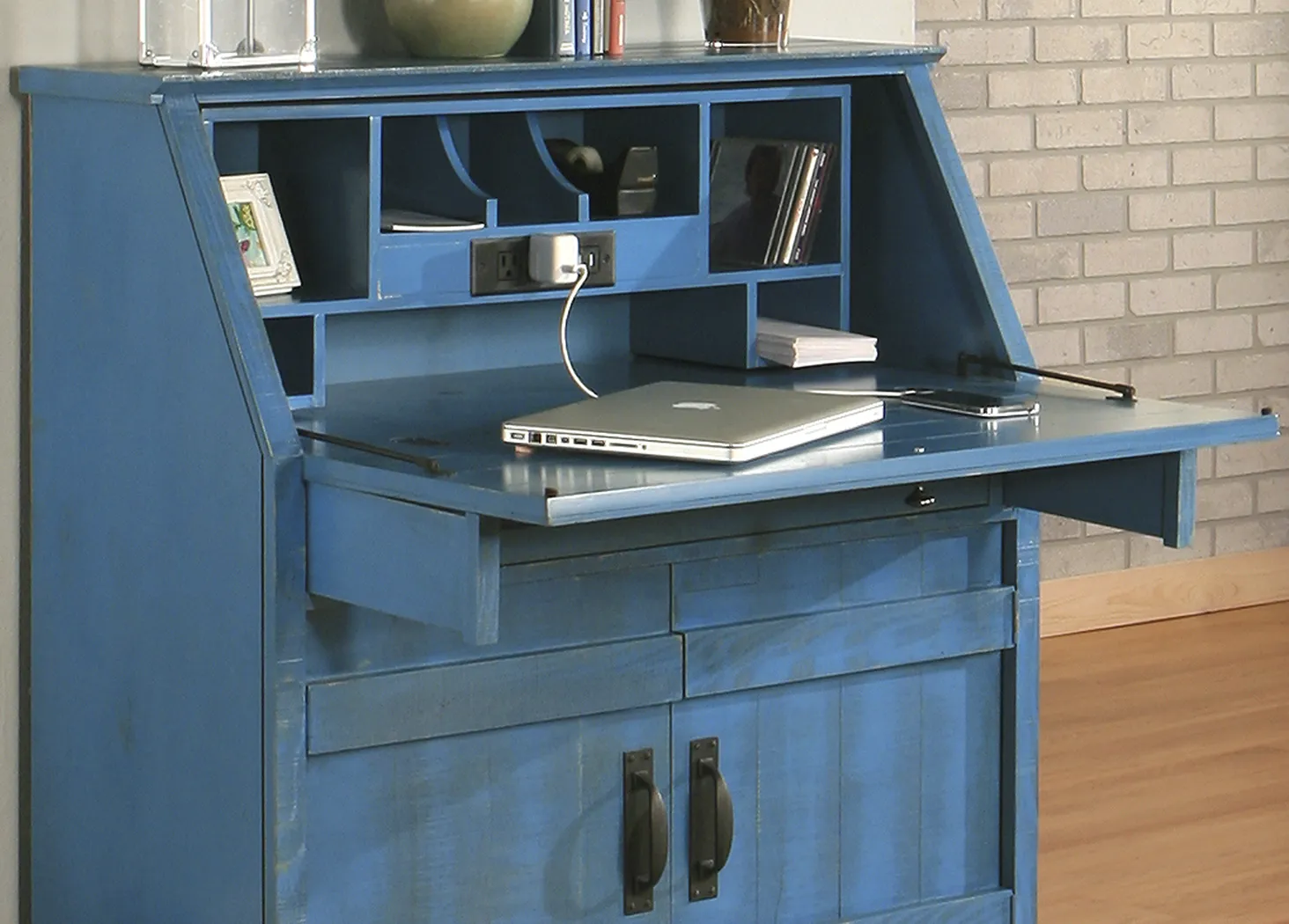 Chattanooga Blue Drop Lid Desk - Thumbnail - Image 2