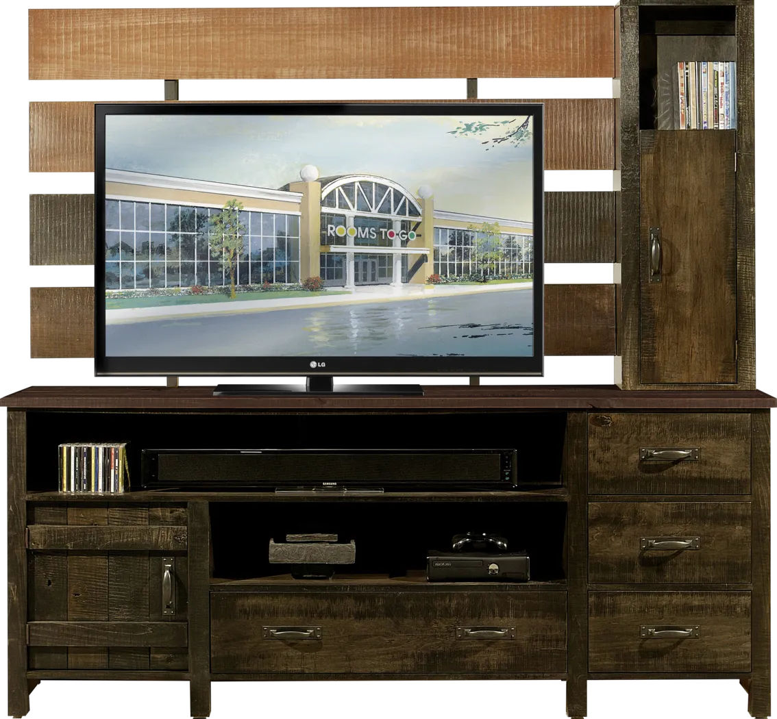 Chattanooga Cherry 3 Pc Wall Unit - Thumbnail - Image 1