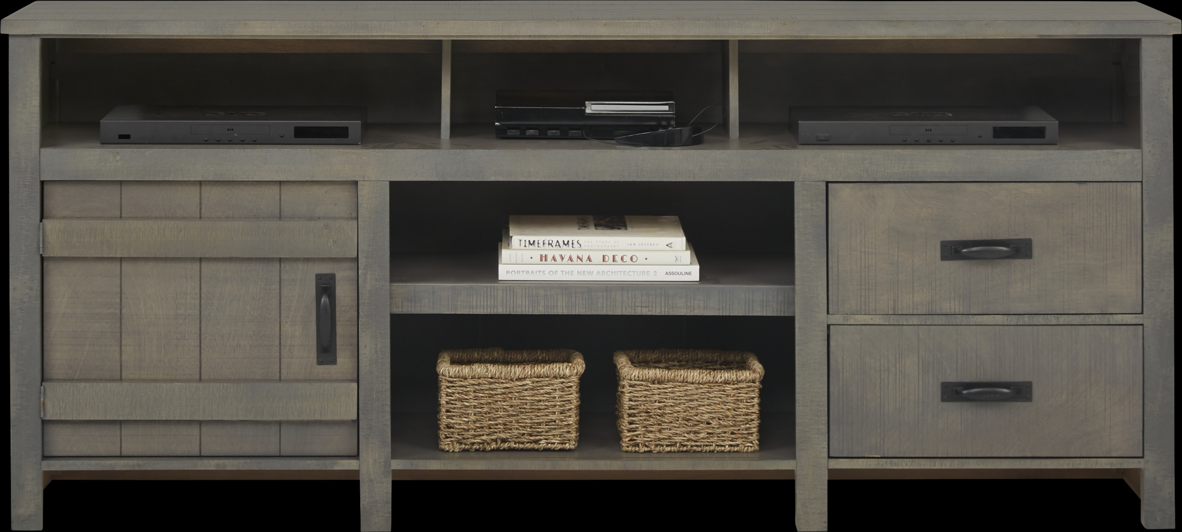 Chattanooga II Gray 76 in. Console - Thumbnail - Image 2