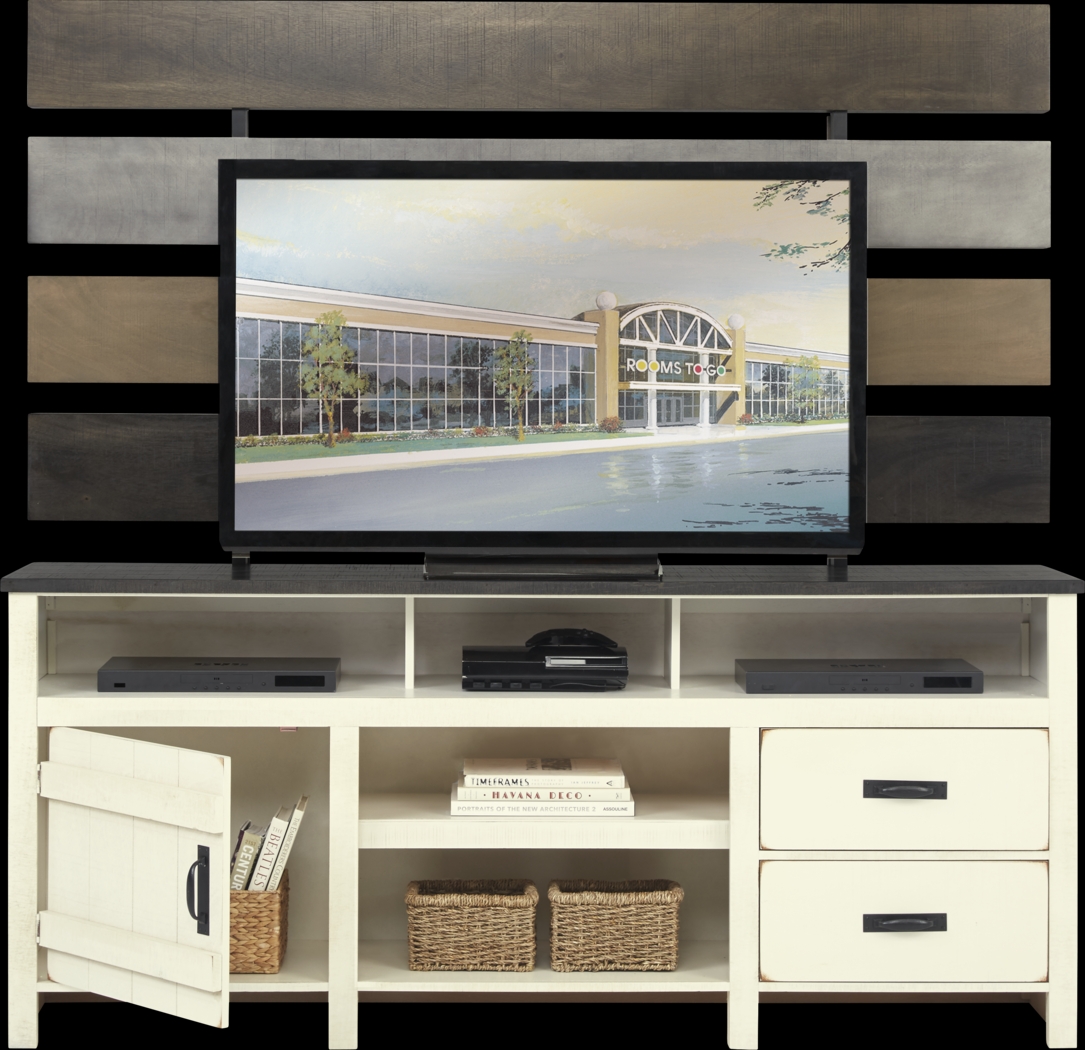Chattanooga II White 2 Pc Wall Unit - Thumbnail - Image 2