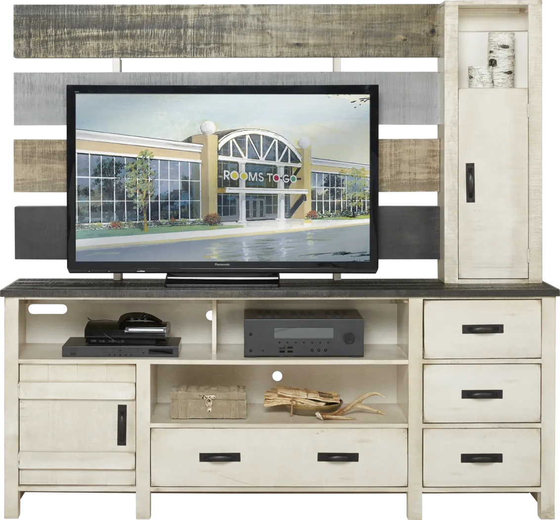 Chattanooga White 3 Pc Wall Unit - Thumbnail - Image 1