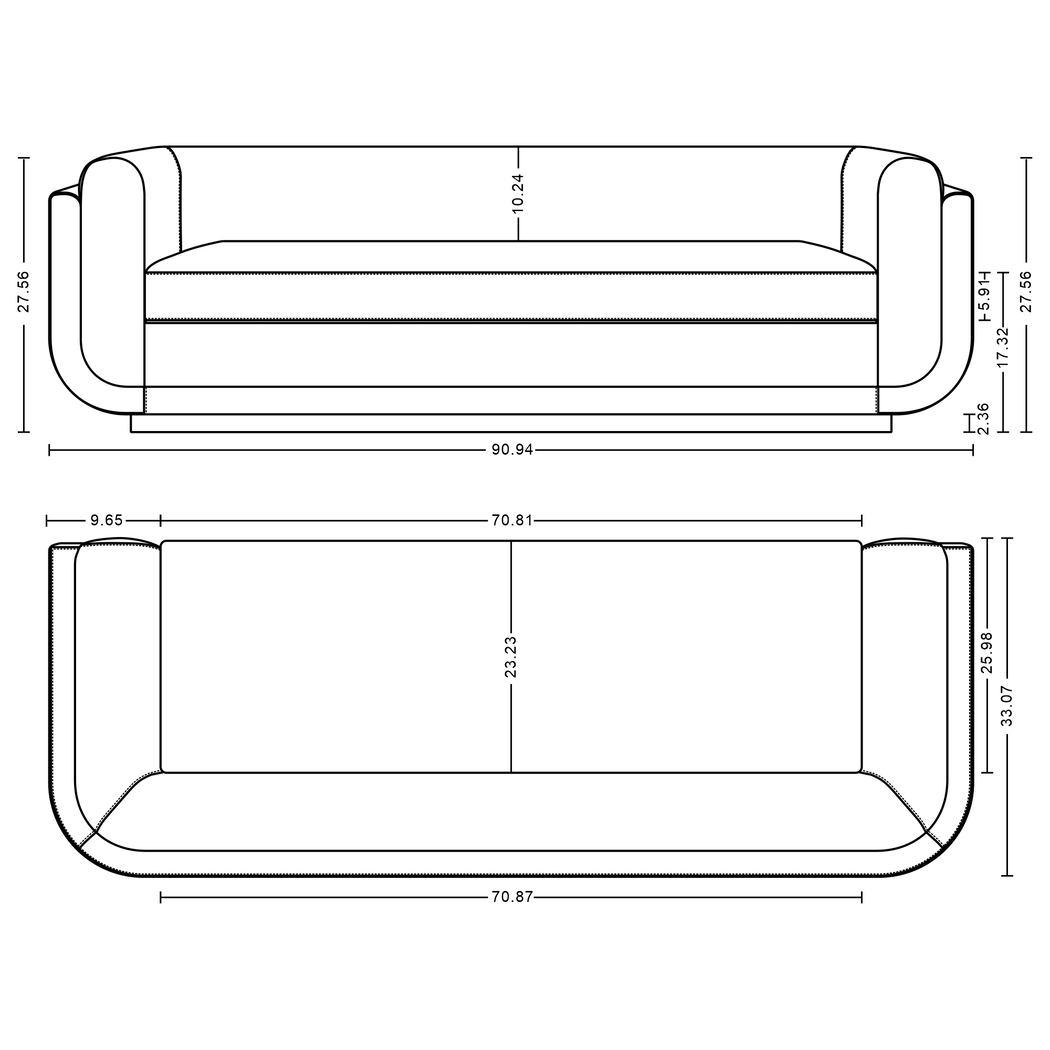 Chatterleigh Blue Sofa - Thumbnail - Image 10