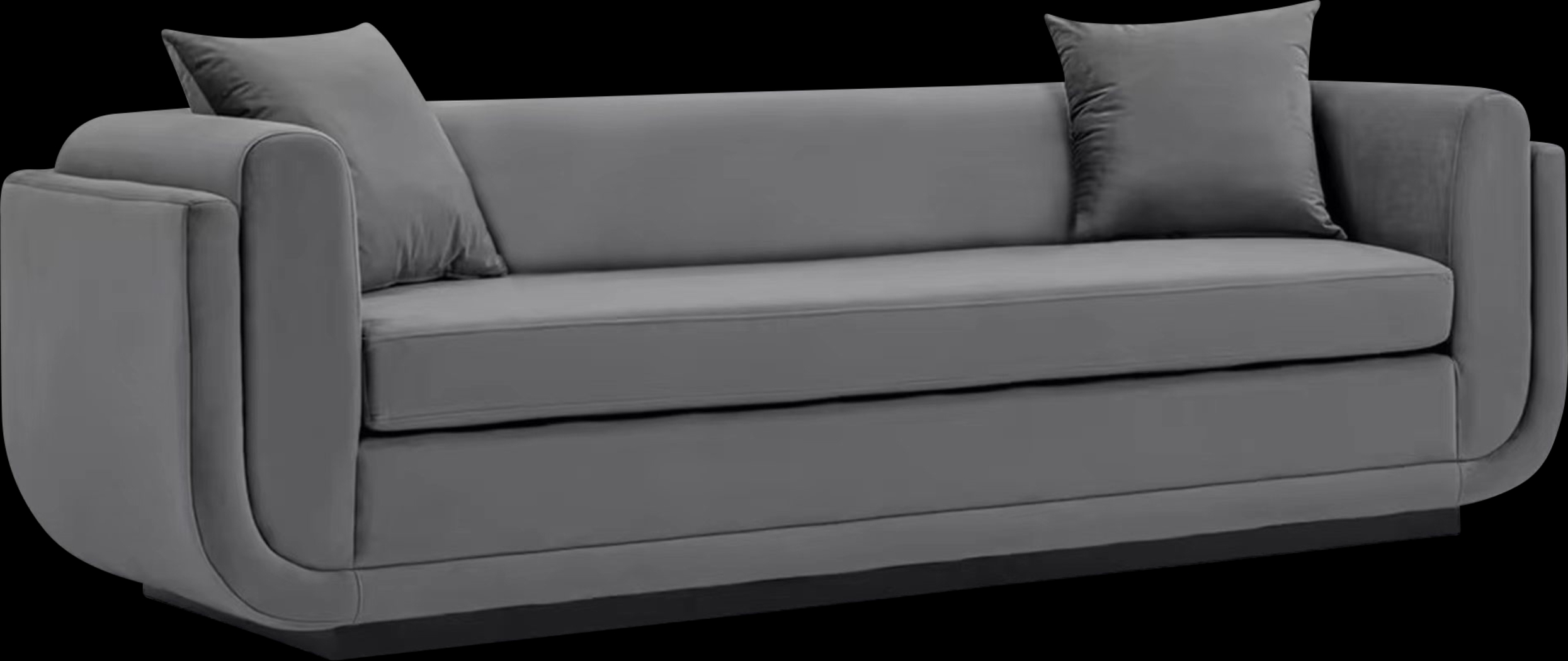 Chatterleigh Dark Gray Sofa - Thumbnail - Image 3