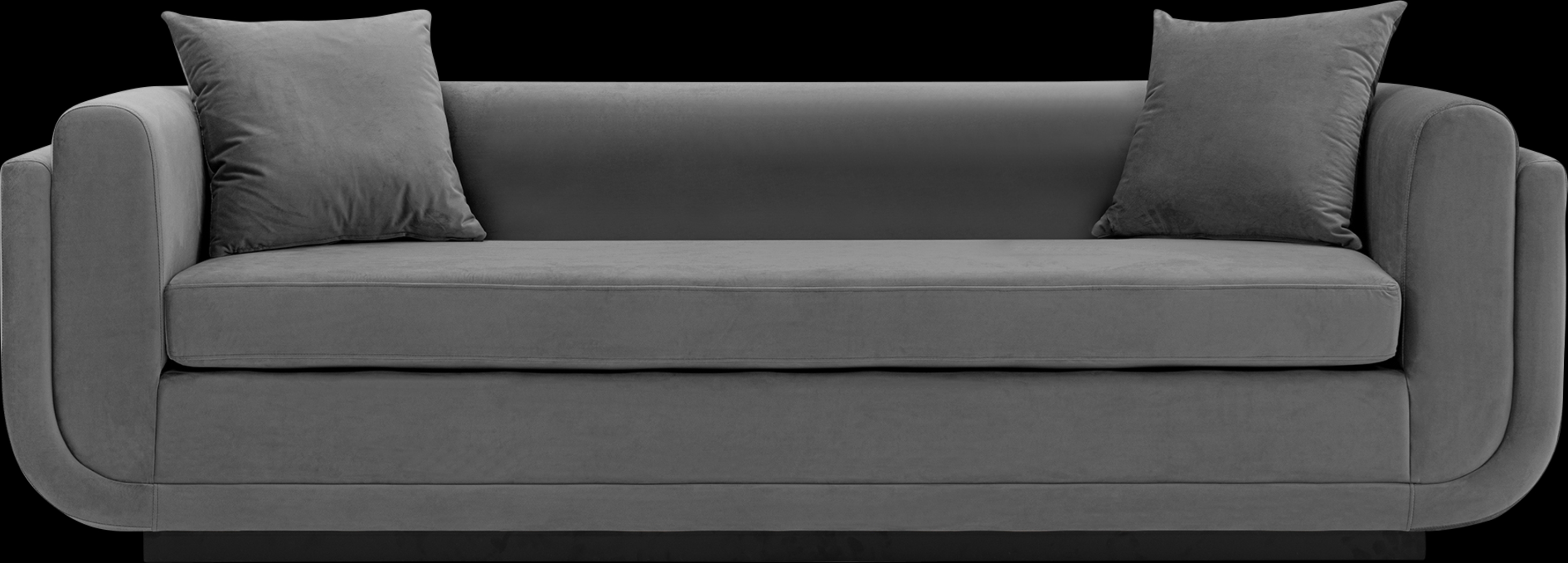 Chatterleigh Dark Gray Sofa - Thumbnail - Image 1