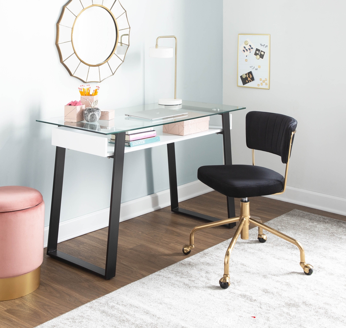 Chatteron Black Desk - Thumbnail - Image 11