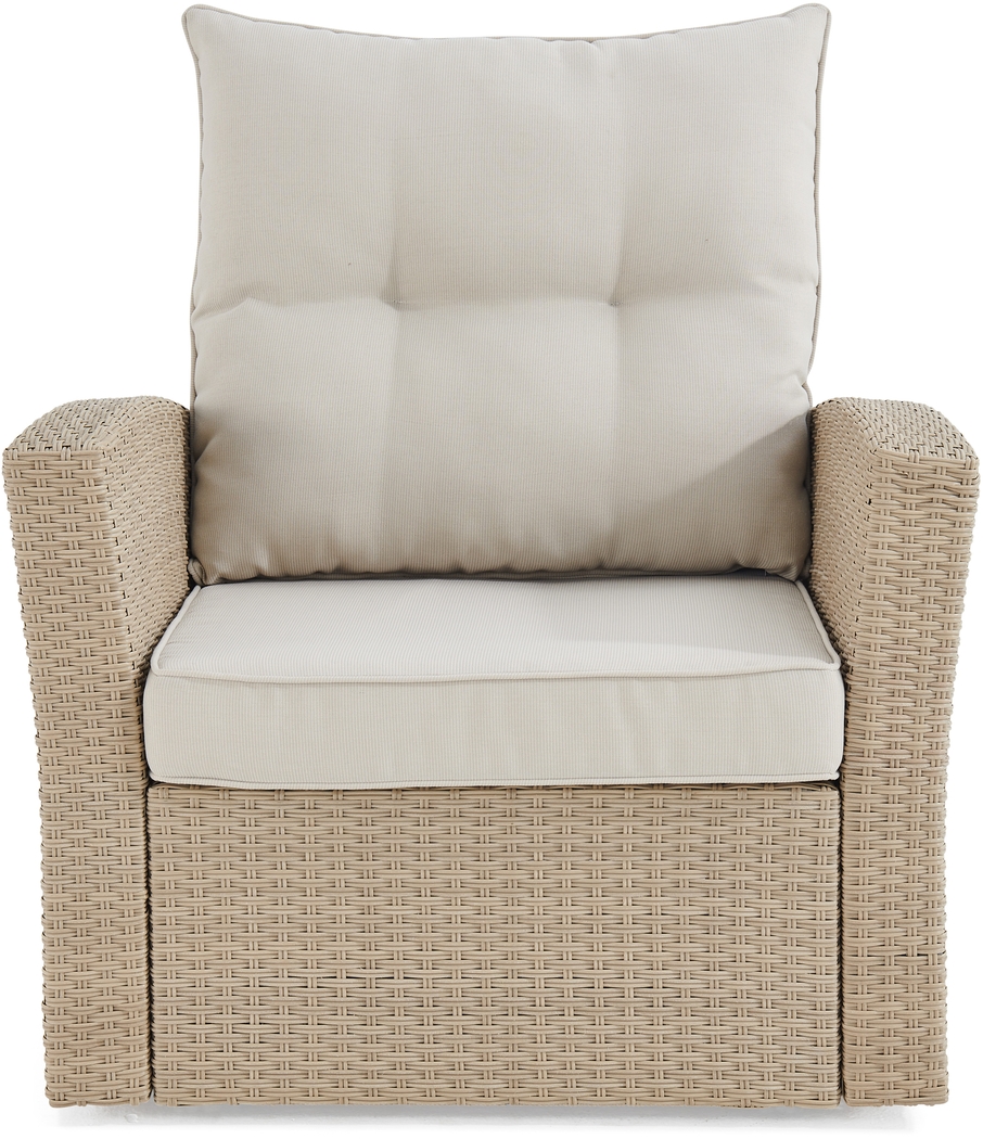 Chattooga Cream 4 Pc Outdoor Seating Set - Thumbnail - Image 4