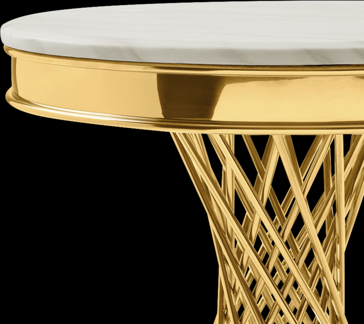 Chauos Gold End Table - Thumbnail - Image 4