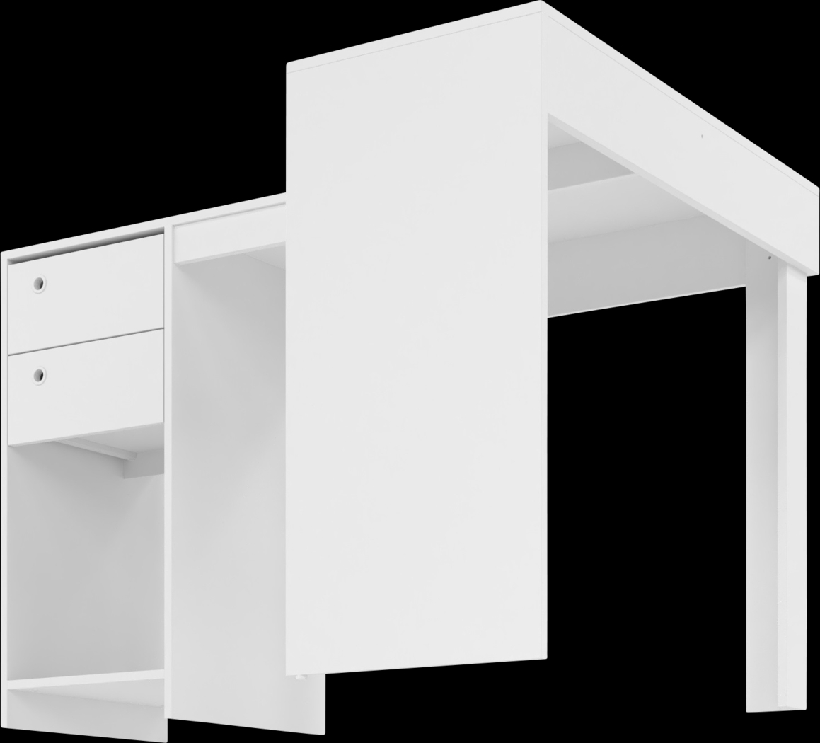 Chavanne White Desk - Thumbnail - Image 6