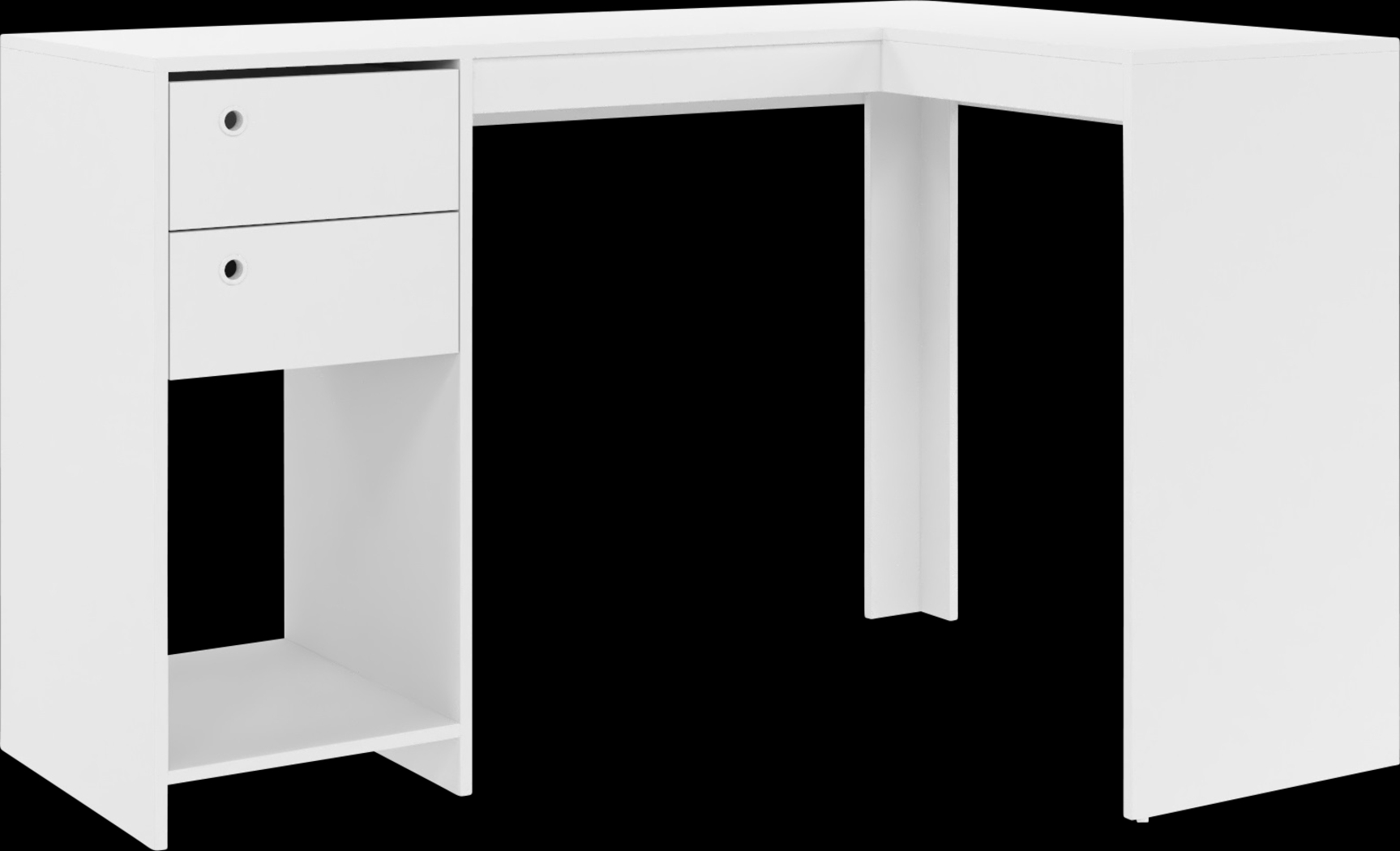 Chavanne White Desk - Thumbnail - Image 1