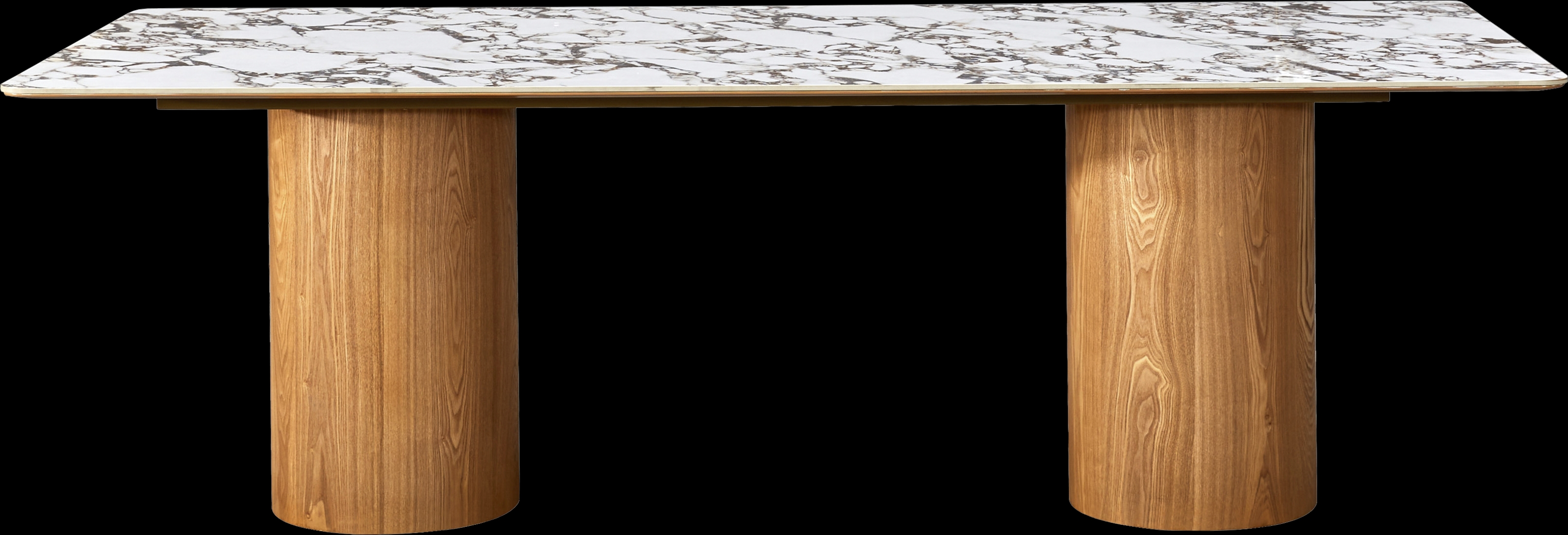 Chaytor Brown Rectangular Dining Table - Thumbnail - Image 2