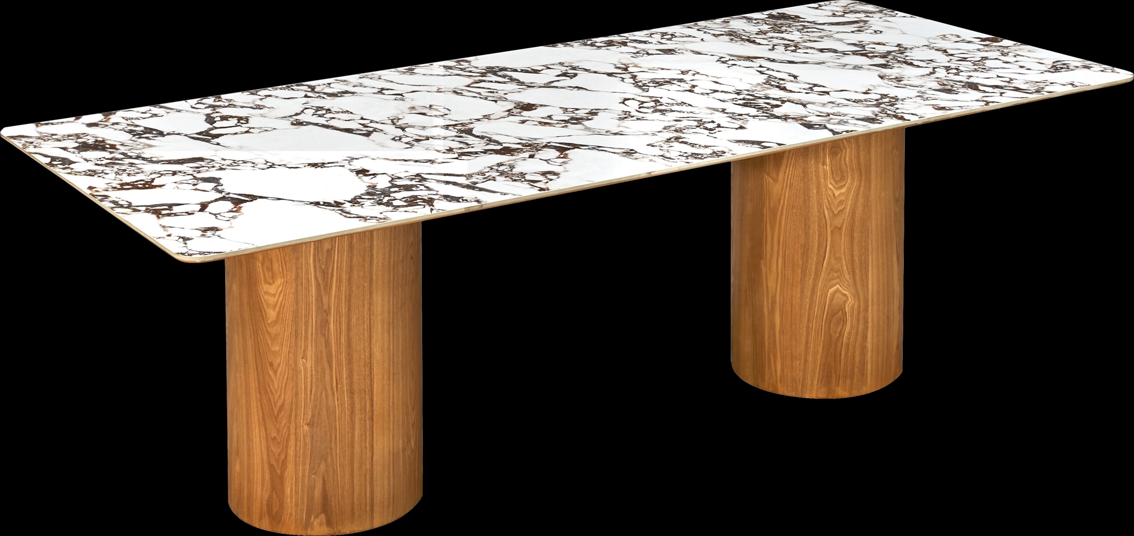 Chaytor Brown Rectangular Dining Table - Thumbnail - Image 3