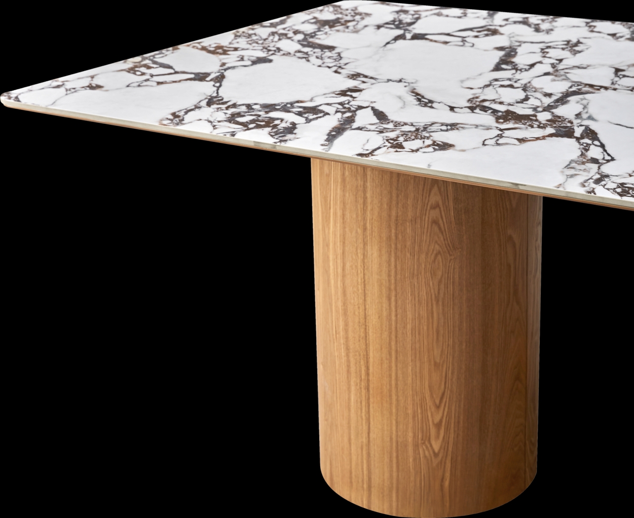 Chaytor Brown Rectangular Dining Table - Thumbnail - Image 4