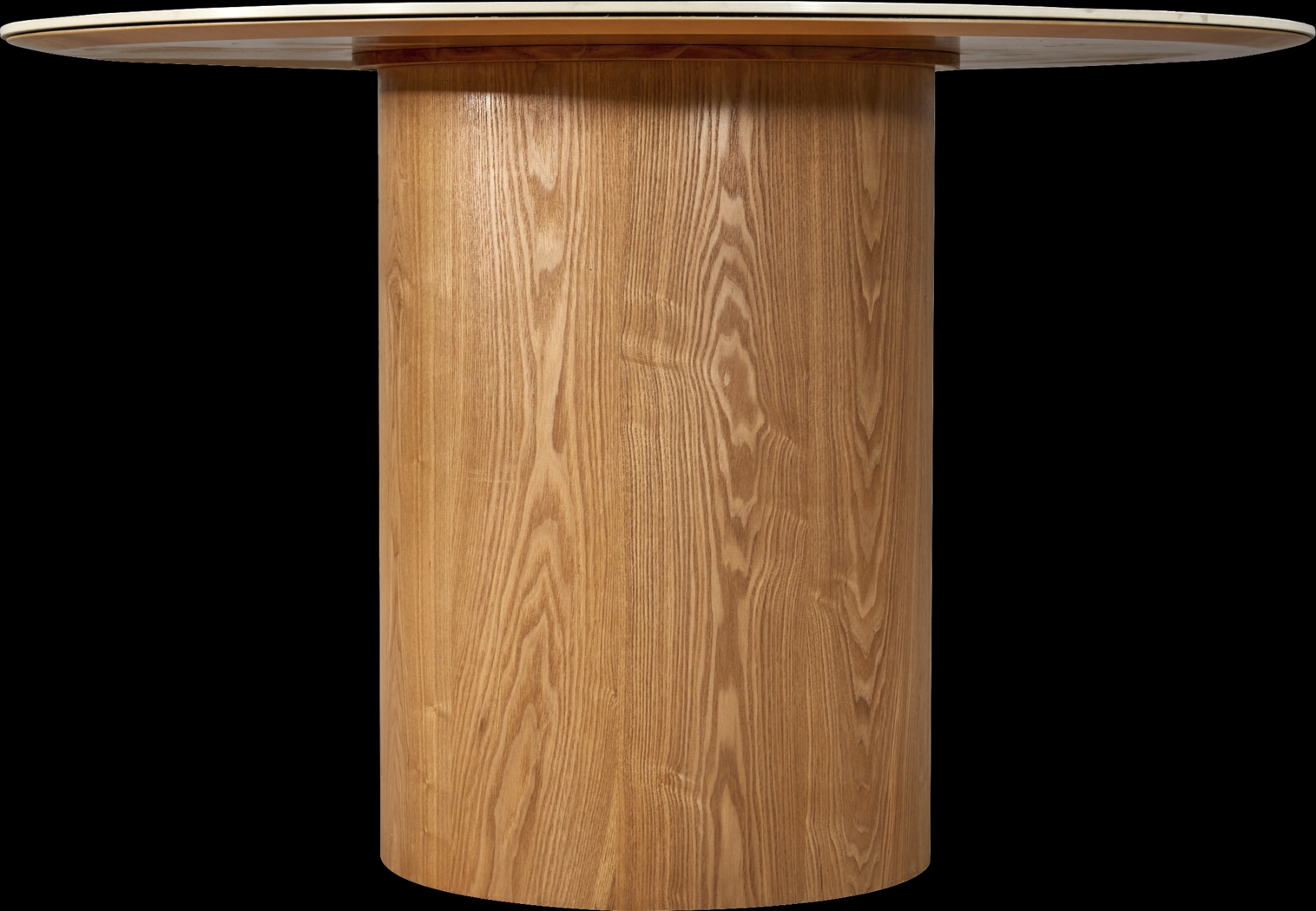 Chaytor Brown Round Dining Table - Thumbnail - Image 3