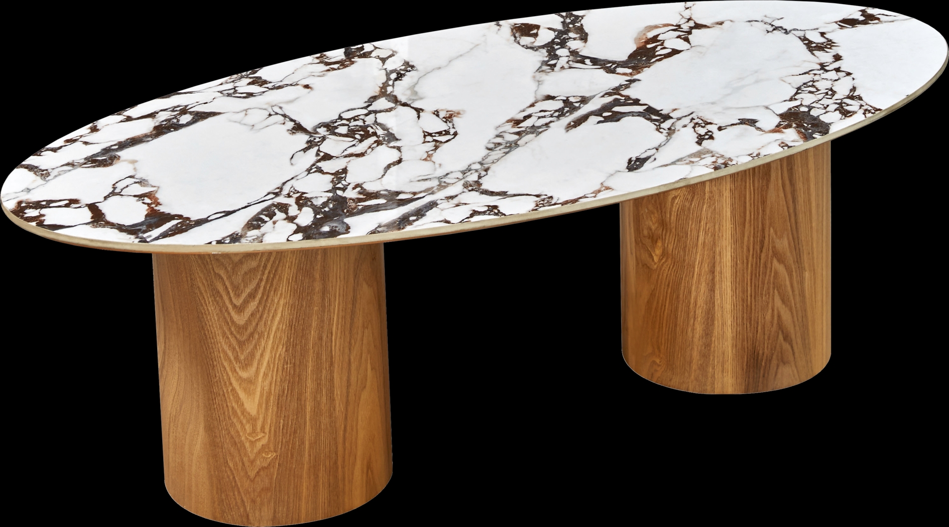 Chaytor White Marble Cocktail Table - Thumbnail - Image 1