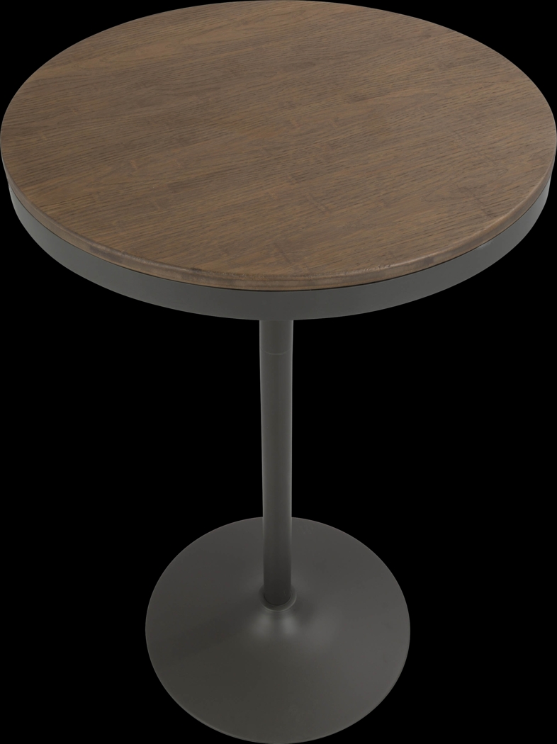 Chaz Gray-Brown Bistro Table - Thumbnail - Image 2