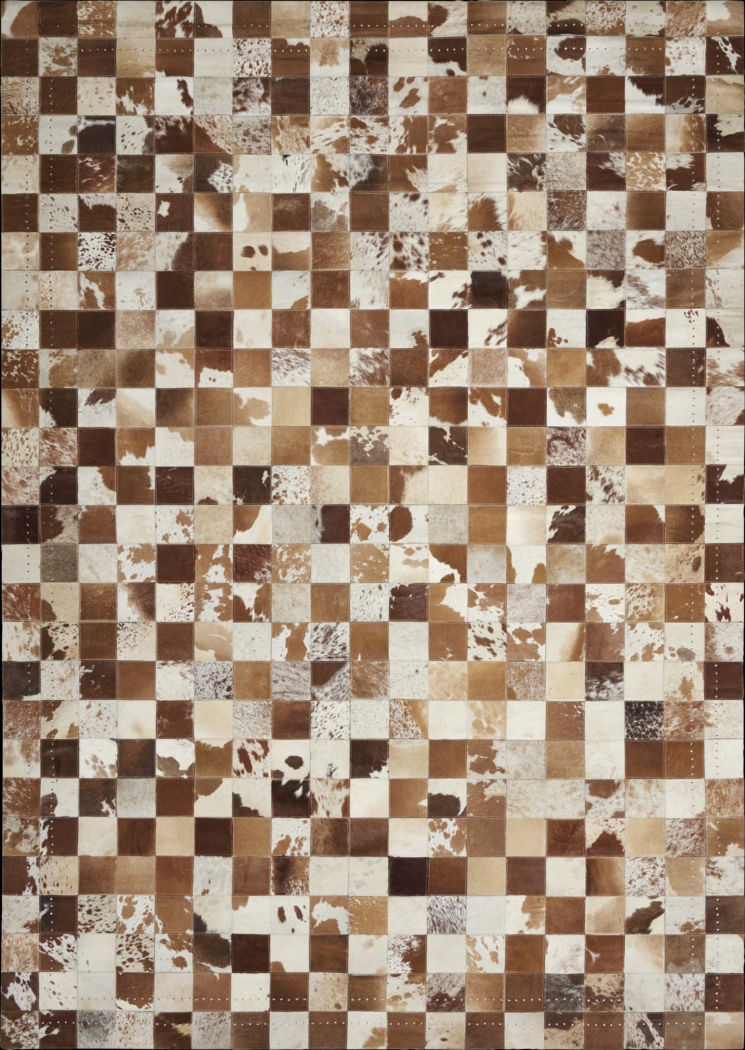 Checkmate Brown 8' x 11' Rug - Thumbnail - Image 1