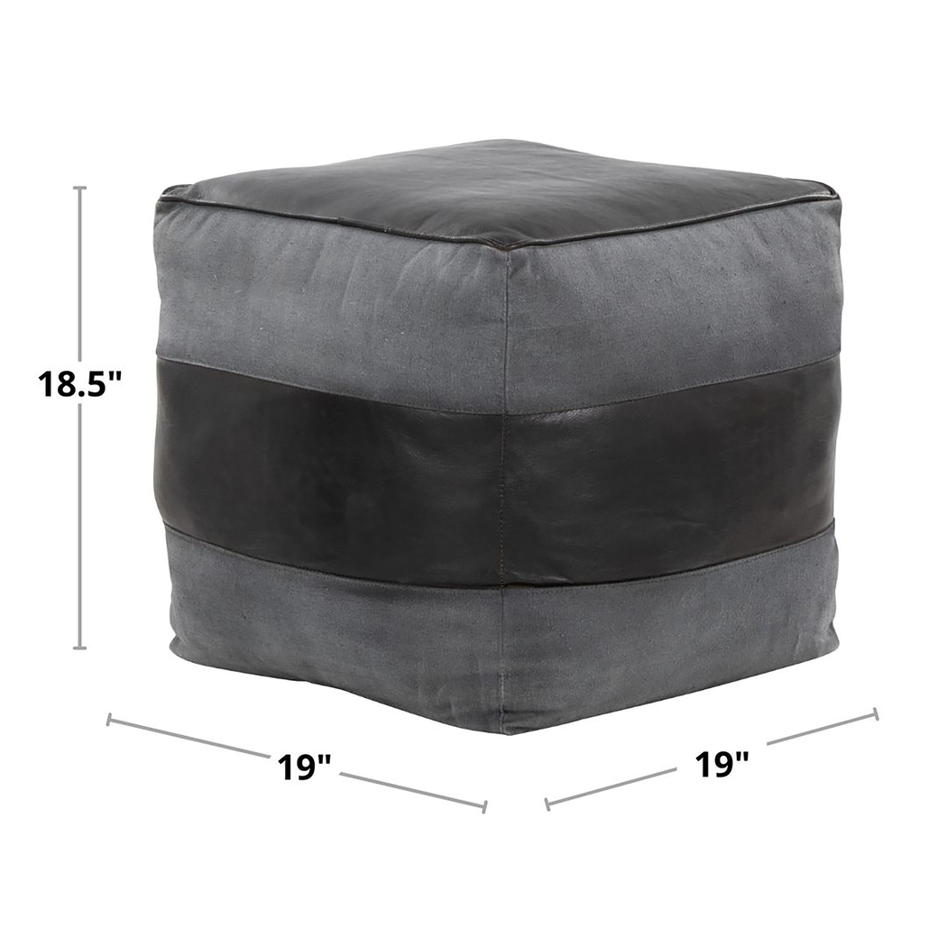 Cheerie I Black Pouf - Thumbnail - Image 6