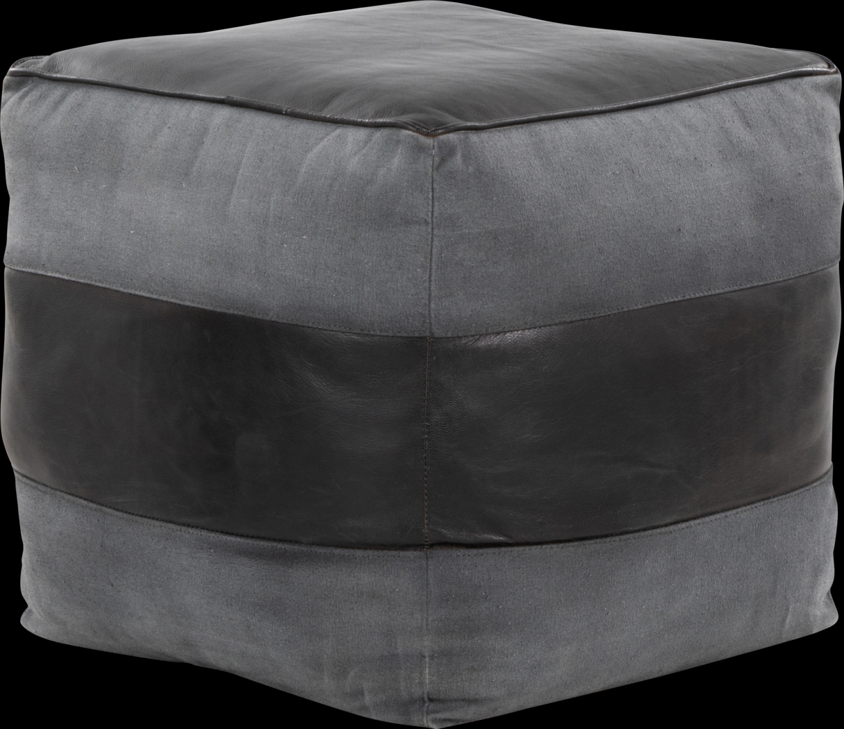 Cheerie I Black Pouf - Thumbnail - Image 1