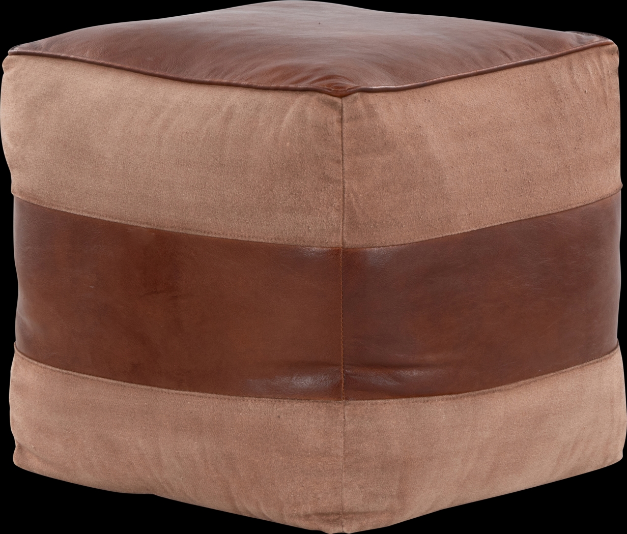 Cheerie I Espresso Pouf - Thumbnail - Image 1