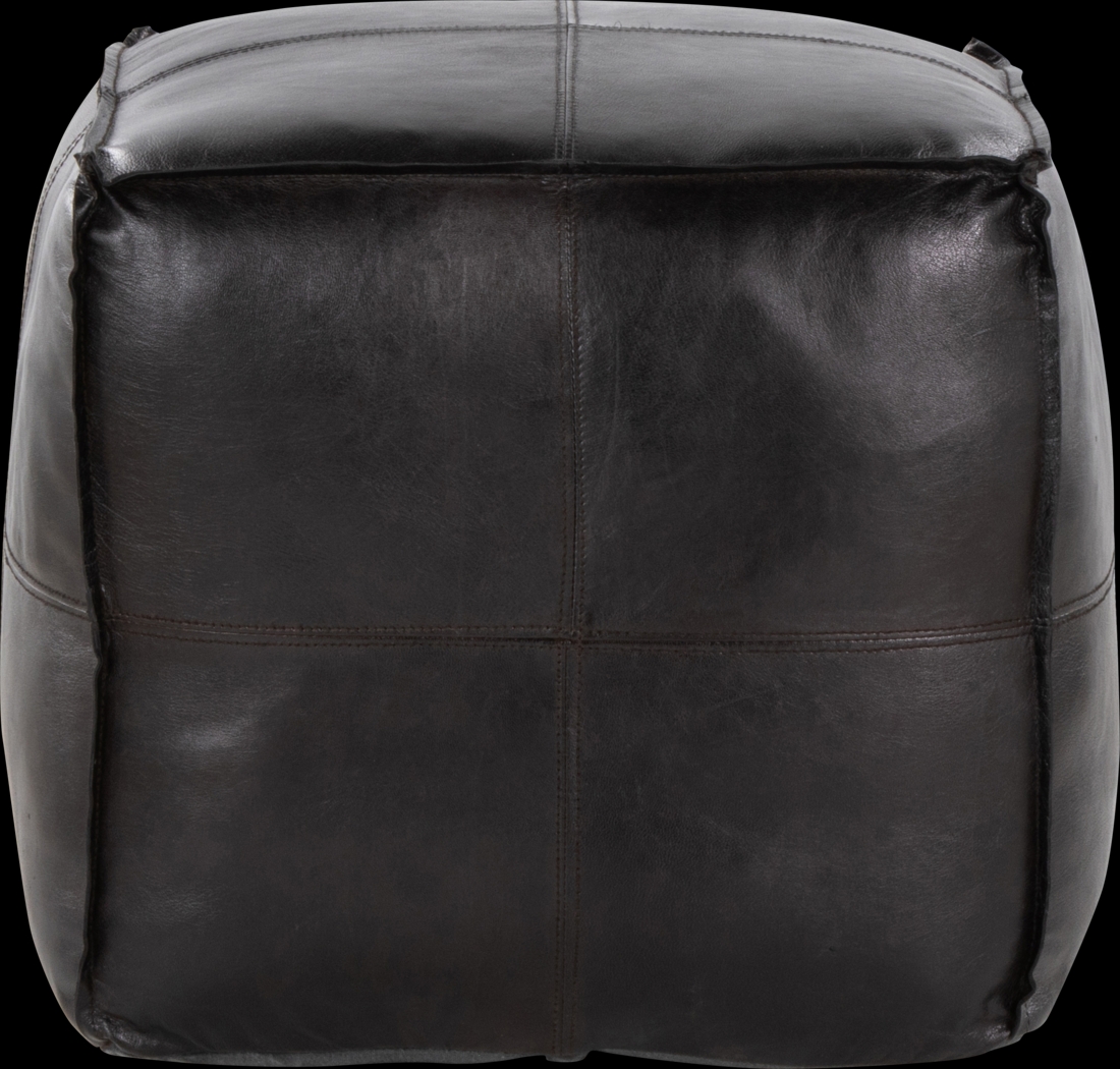 Cheerie II Black Pouf - Thumbnail - Image 3