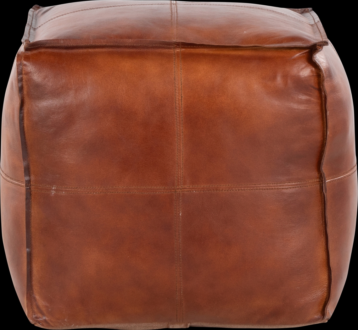 Cheerie II Espresso Pouf - Thumbnail - Image 3