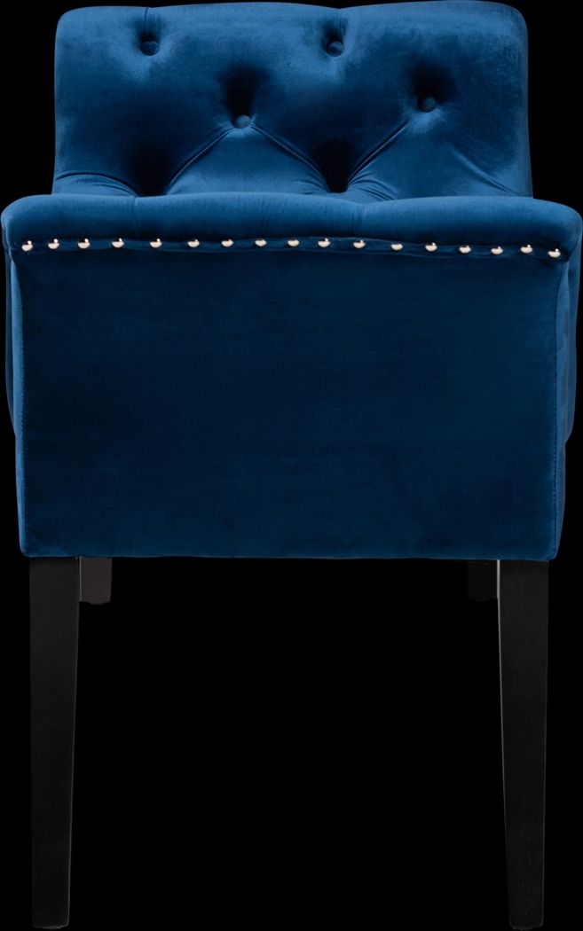 Chelita Navy Settee - Thumbnail - Image 4