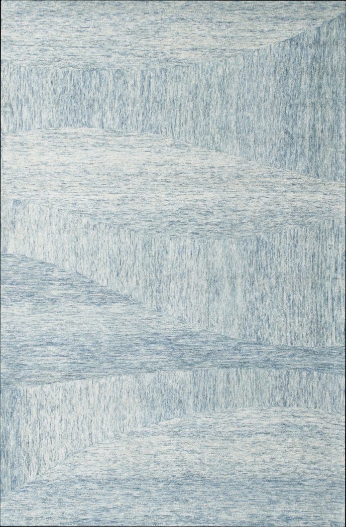 Chelsei Blue/Ivory 5' x 7'9 Rug - Thumbnail - Image 1
