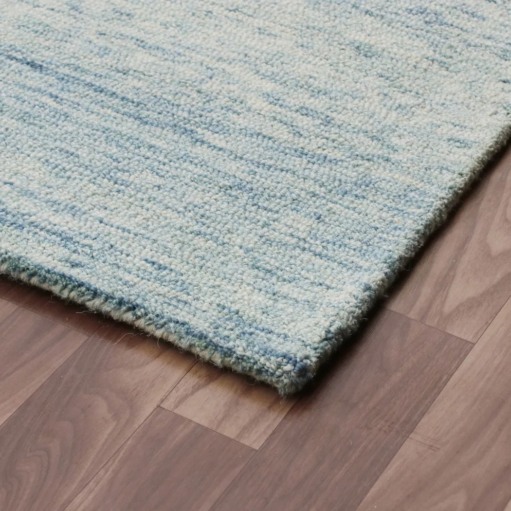Chelsei Blue/Ivory 7'9 x 9'9 Rug - Thumbnail - Image 7