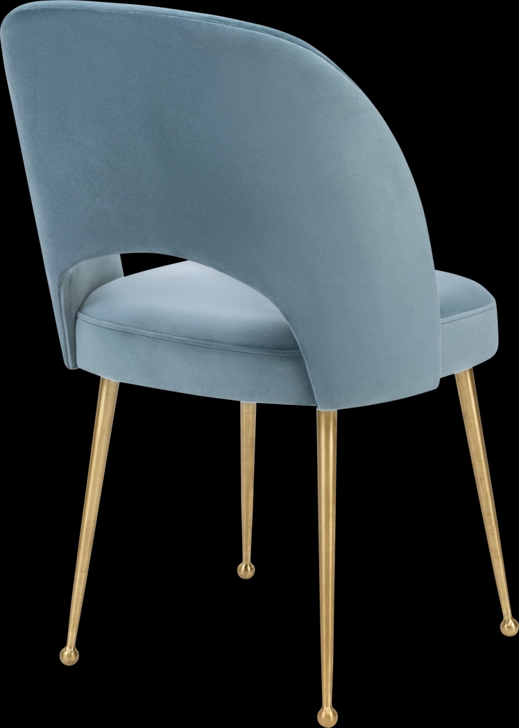 Chelsera Blue Dining Chair - Thumbnail - Image 3