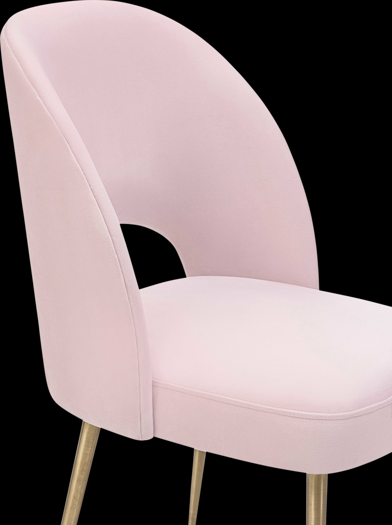 Chelsera Blush Dining Chair - Thumbnail - Image 4